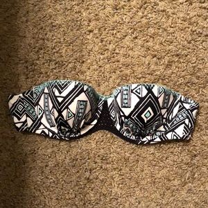 Victoria secrete strapless top